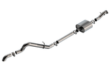 Borla 21-22 Ford Bronco 2.3L 2DR/4DR T-304 Stainless Steel Cat-Back S-Type Exhaust - Brushed - 140898