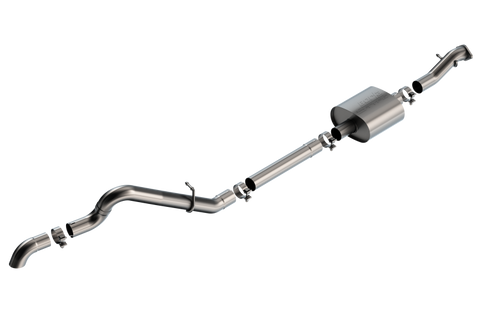 Borla 21-22 Ford Bronco 2.3L 2DR/4DR T-304 Stainless Steel Cat-Back S-Type Exhaust - Brushed - 140898