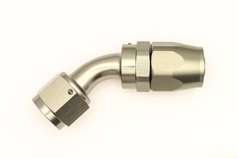 DeatschWerks 10AN Female Swivel 45-Degree Hose End CPE - 6-02-0810