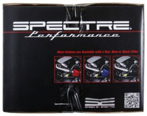 Spectre 09-12 GM Truck V8-4.8/5.3/6.0L F/I Air Intake Kit - Polished w/Red Filter - 9918