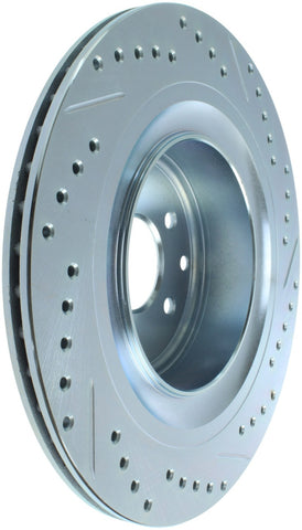 StopTech Select Sport 08-13 Infiniti G37 Slotted and Drilled Right Rear Brake Rotor - 227.42101R