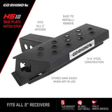 Go Rhino HS-10 Hitch Skid Step - HS1012T