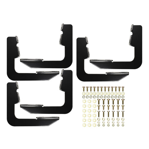 Westin 2002-2009 Chevrolet/GMC/Oldsmobile/Isuzu Trailblazer Running Board Mount Kit - Black - 27-1355