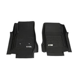 Westin 2015-2018 Chevrolet/GMC Colorado/Canyon Ext/Crew Cab Wade Sure-Fit Floor Liners Front - Black - 72-110074