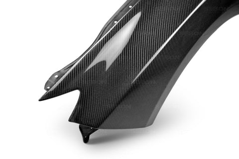 Seibon 08-10 Subaru Impreza STi 10mm Wider Carbon Fiber Fenders - FF0809SBIMPSTI