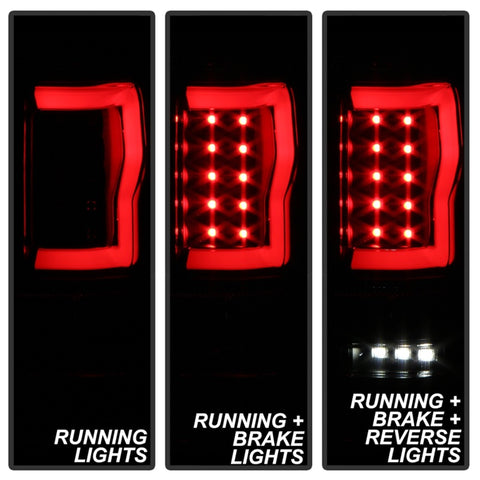 Spyder Ford F150 04-08 Styleside Tail Light V2 - LED - Black Smoke ALT-YD-FF15004V2-LBLED-BSM - 5084187