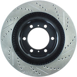 StopTech Slotted & Drilled Sport Brake Rotor - 127.44174R