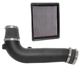 Airaid 17-18 Chevrolet Silverado 1500 4.3L V6 F/I Airaid Jr Intake Kit - Dry / Red Media - 201-752