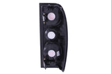 ANZO 1998-2004 Nissan Frontier Taillights Chrome - 211114