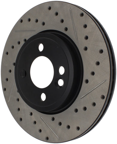 StopTech Slotted & Drilled Sport Brake Rotor 07-13 Mini Cooper - 127.34101L