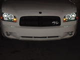 Spyder Dodge Charger 06-10 Projector Headlights Halogen Model CCFL Halo LED Blk PRO-YD-DCH05-CCFL-BK - 5009715