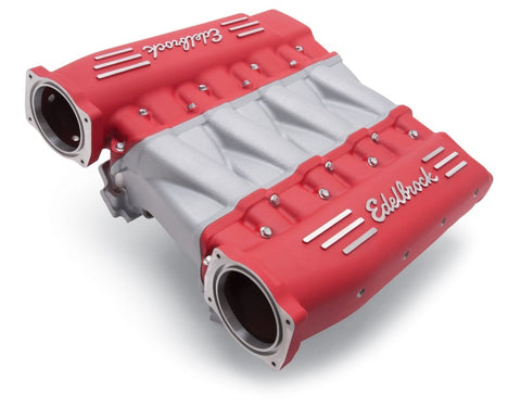 Edelbrock Manifold Chevy Ls LS3 Cross Ram w/ Red Plenums - 7141