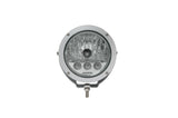 Putco HID Lamp w/3 LED DayTime Running Lights - 6in Silver Housing w/ Clear Lens HID Off Road Lamps - 231900