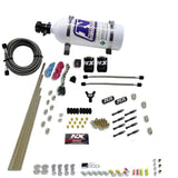 Nitrous Express 8 Cyl Dry Direct Port 2 Solenoids Nitrous Kit (200-600HP) w/5lb Bottle - 93006-05