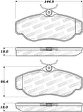 StopTech Street Brake Pads - 308.06760