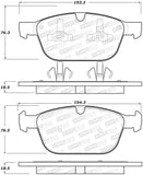 StopTech Street Brake Pads - Rear - 308.14120