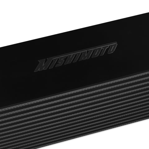 Mishimoto Universal Intercooler - J-Line Black - MMINT-UJB