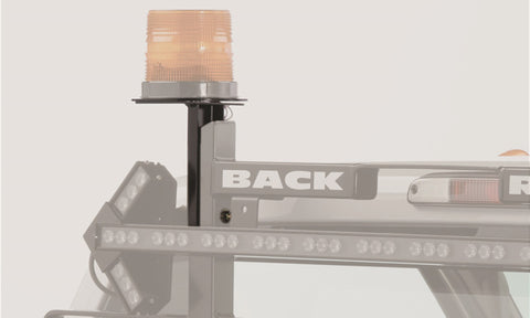 BackRack Light Bracket 6-1/2in Base Drivers Side - 81001