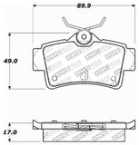 StopTech Performance Brake Pads - 309.06270