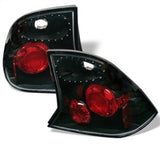 Spyder Ford Focus 00-04 4Dr Euro Style Tail Lights Black ALT-YD-FF00-4D-BK - 5003072