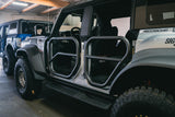 Anderson Composites 21-22 Ford Bronco 4DR Carbon Fiber Tube Doors - Front & Rear- Off Road - AC-TD21FDBR4D