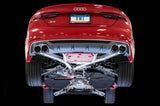 AWE Tuning Audi B9 S5 Coupe 3.0T Track Edition Exhaust - Chrome Silver Tips (90mm) - 3010-42062