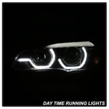 Spyder 07-10 BMW X5 E70 (HID Models Only) Projector Headlights - Black PRO-YD-BMWE7007-AFSHID-BK - 5085481