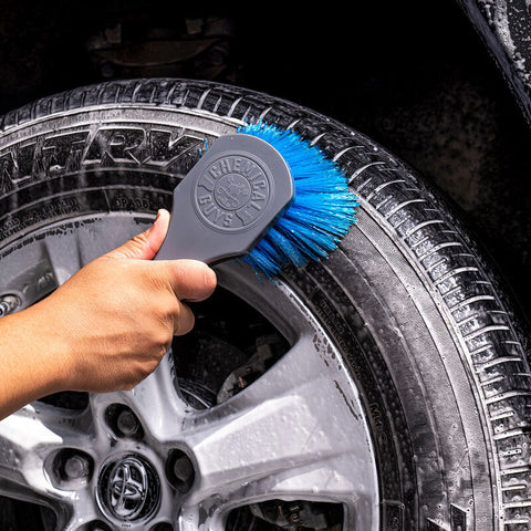 Chemical Guys Stiffy Brush For Tires - Blue - ACCG05