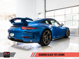 AWE Tuning Porsche 991 GT3 / RS SwitchPath Exhaust - Diamond Black Tips - 3025-33016