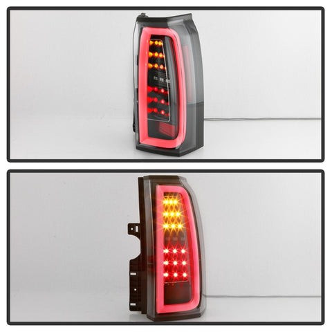 Spyder 15-17 GMC Yukon LED Tail Lights - Black (ALT-YD-GY15-LED-BK) - 5085702