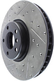 StopTech Slotted & Drilled Sport Brake Rotor - 127.34127R