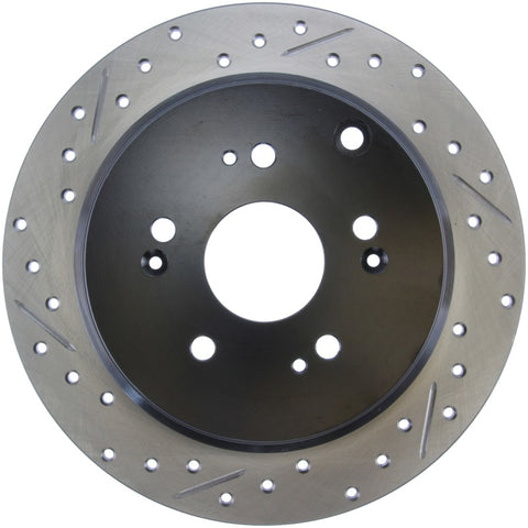 StopTech Slotted & Drilled Sport Brake Rotor - 127.40063R