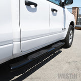 Westin 2019 Ram 1500 Quad Cab (Excl Classic) PRO TRAXX 5 Oval Nerf Step Bars - Black - 21-54095