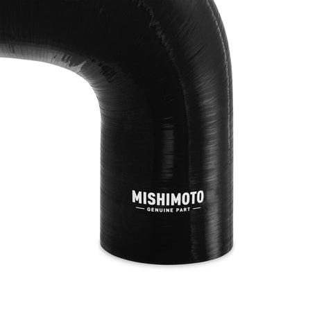 Mishimoto Silicone Reducer Coupler 90 Degree 2.5in to 3.25in - Black - MMCP-R90-25325BK