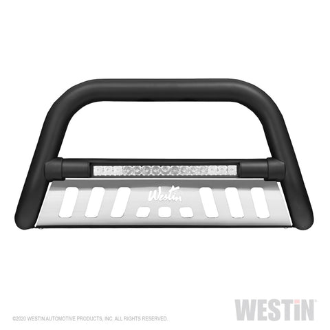 Westin 2020 Chevy Silverado 2500/3500 Ultimate LED Bull Bar - Textured Black - 32-3995L