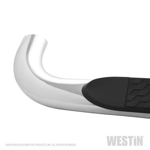 Westin 19-23 RAM 1500 Quad Cab (Excl. 2019+ Classic) Platinum 4 Oval Nerf Step Bars - SS - 21-4090