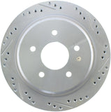 StopTech Select Sport Drilled & Slotted Rotor - Front Right - 227.62061L