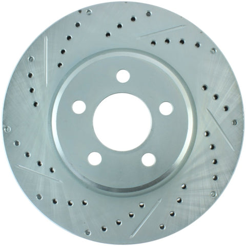 StopTech Select Sport 06-17 Dodge Charrger/14-17 Chrysler 300 Slotted & Drilled Front Right Rotor - 227.63059R