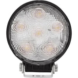 Westin LED Work Utility Light Round 4.5 inch Flood w/3W Epistar - Black - 09-12005