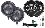 Hella 500 Series 12V Black Magic Halogen Driving Lamp Kit - 005750991