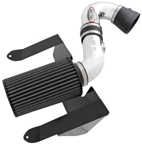 AEM 05-06 Ford Mustang GT V8 Polished Brute Force Air Intake - 21-8112DP