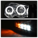 Spyder Dodge Ram 1500 06-08/Ram 2500 06-09 Projector Headlights LED Halo LED Smke PRO-YD-DR06-HL-SM - 5010025