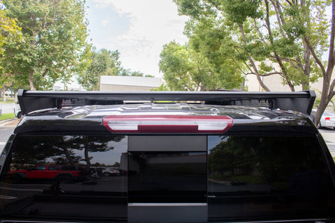 Go Rhino 19-23 Chevrolet/GMC Silverado/Sierra 1500 CC Ceros Low Profile Roof Rack - Tex. Blk - 5933110T