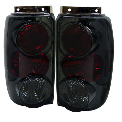 Spyder Ford Explorer 95-97 Euro Style Tail Lights Smoke ALT-YD-FEXP95-SM - 5003027