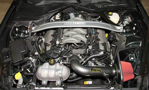 AEM 2015 Ford Mustang GT 5.0L V8 - Cold Air Intake System - Gunmetal Gray - 21-745C