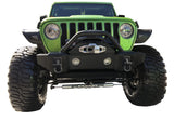 Rampage 2007-2018 Jeep Wrangler(JK) Recovery Bumper Stubby Front - Black - 88509