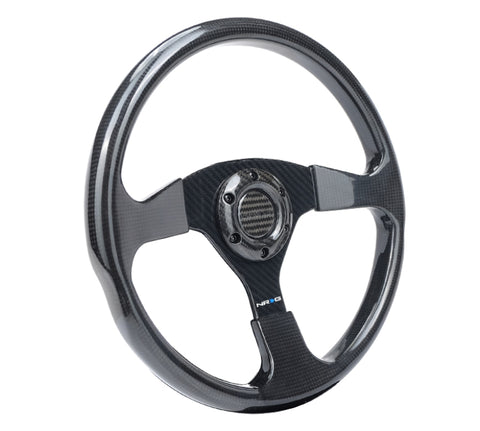 NRG Carbon Fiber Steering Wheel 350mm - ST-012CF