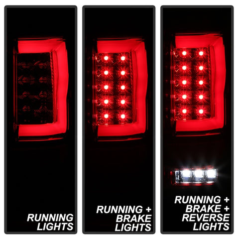 Spyder Ford F150 04-08 Styleside Tail Light V2 - LED - Red Clear ALT-YD-FF15004V2-LBLED-RC - 5084194