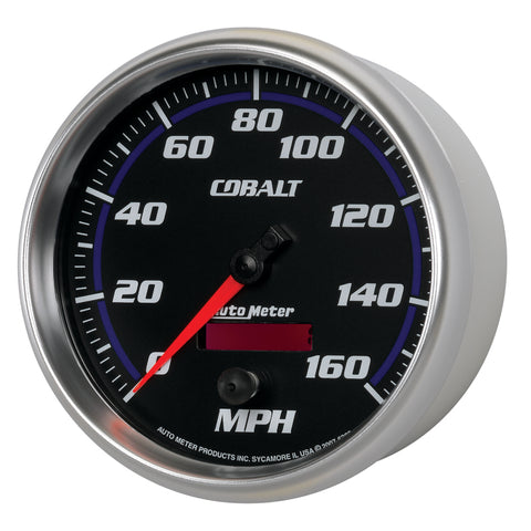 Autometer Cobalt 5in 160mph In-Dash Electronic Programmable Speedometer - 6289