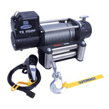 Superwinch 11500 LBS 12V DC 3/8in x 84ft Steel Rope Tiger Shark 11500 Winch - 1511200